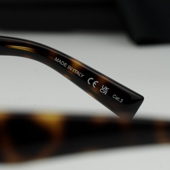 BRAND NEW Saint Laurent SL642 002 Dark Havana Grey Cat Eye Unisex Sunglasses - Picture 9 of 10